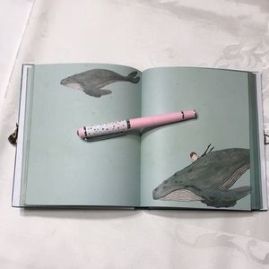 Whale Song Lockable Journal.